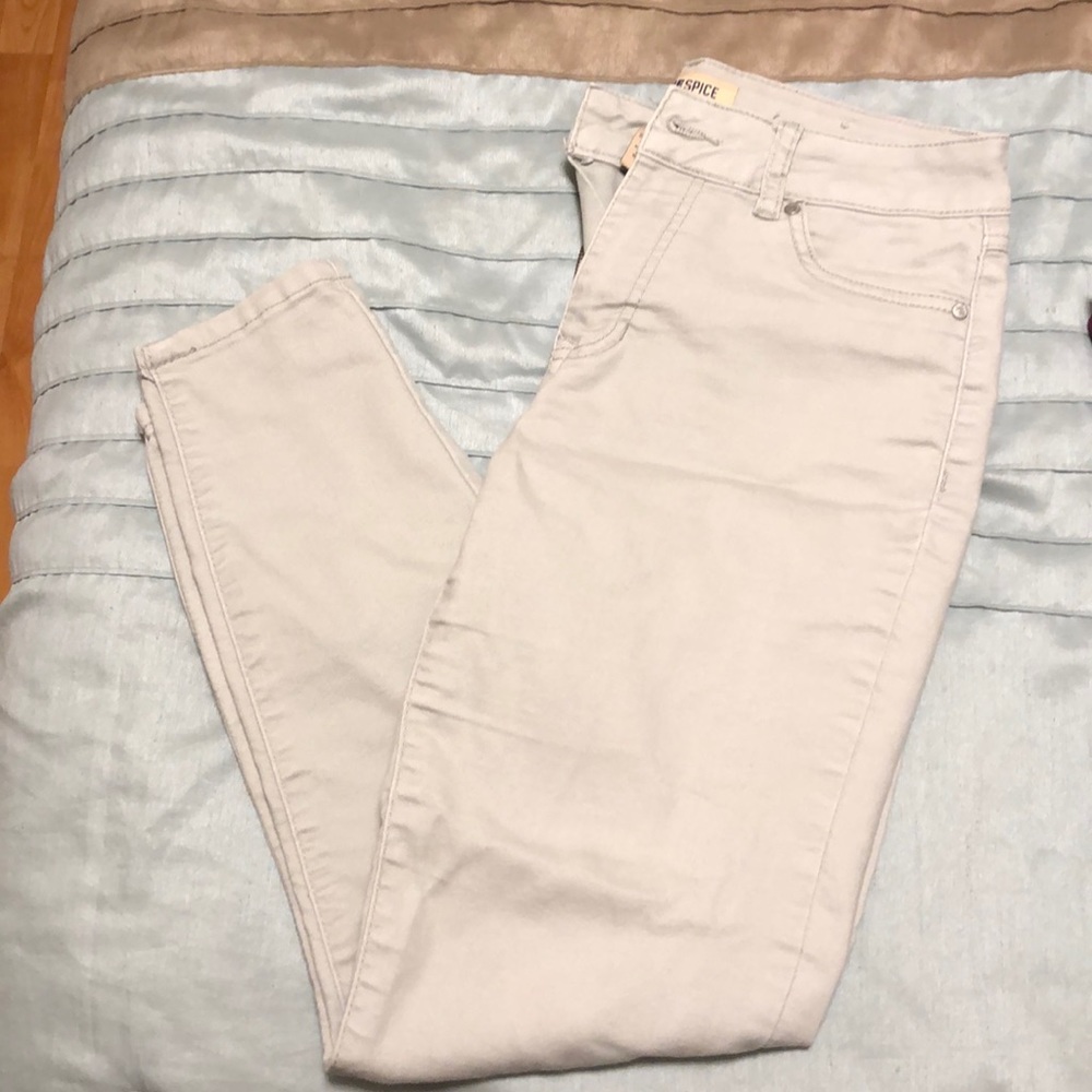 Light gray colored jeans